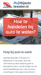 Mobile Screenshot of hulpbijautotewater.nl
